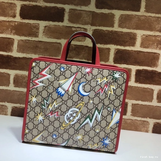 Firstbag ru space GUCCI bag tote Children's GG print 0715